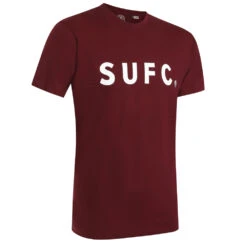 SUFC Tee Dark Red -Club Sport Wear Shop 2093