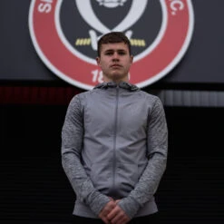 Mens Gym Jacket Grey -Club Sport Wear Shop 2167