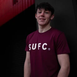 SUFC Tee Dark Red -Club Sport Wear Shop 2181