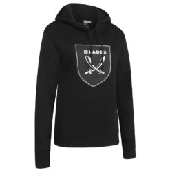 Ladies Blades Hoody Black 9 Ladies Blades Hoody Black -Club Sport Wear Shop 3229