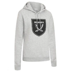 Ladies Blades Hoody Grey -Club Sport Wear Shop 3233