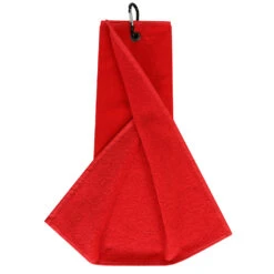 Plain Red Golf Towel -Club Sport Wear Shop 3391