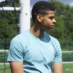 Crest Club Tee Teal -Club Sport Wear Shop 3827