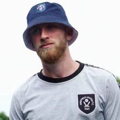 Navy Retro Bucket Hat -Club Sport Wear Shop 3835