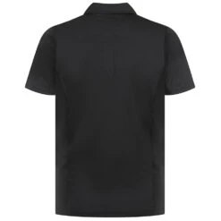 Mens Gym Polo Black -Club Sport Wear Shop 4058