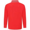 JR Rubber Full Crest LS Polo Red -Club Sport Wear Shop 4201
