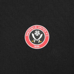 Rubber Full Crest Polo Black -Club Sport Wear Shop 4226