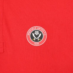 Rubber Full Crest Polo Red -Club Sport Wear Shop 4443