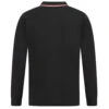Rubber Full Crest LS Polo Black