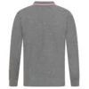 Rubber Full Crest LS Polo Grey -Club Sport Wear Shop 4465