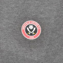 Rubber Full Crest LS Polo Grey -Club Sport Wear Shop 4466