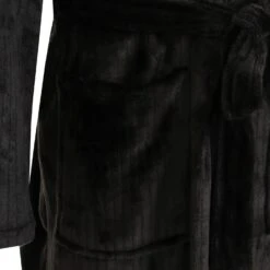 Adult Dressing Gown Black -Club Sport Wear Shop 4997