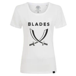 Ladies Blades Sword Tee W/B -Club Sport Wear Shop 5481 97