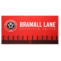Bramall Lane Beach Towel -Club Sport Wear Shop 5676 52