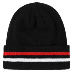 Stripe Cuff Beanie -Club Sport Wear Shop 5736