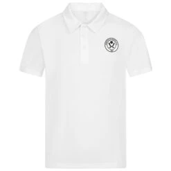 Mens Gym Polo White -Club Sport Wear Shop 5756 23