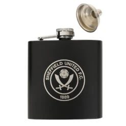Matte Black Hipflask -Club Sport Wear Shop 5787 21