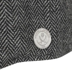 Herringbone Flat Cap