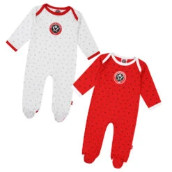 2PK Crest Sleepsuit R/W -Club Sport Wear Shop 6159 39