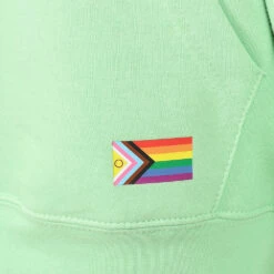 Rainbow Hoody Apple Green -Club Sport Wear Shop 6252