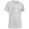Junior Mono Crest Tee Grey -Club Sport Wear Shop 6316