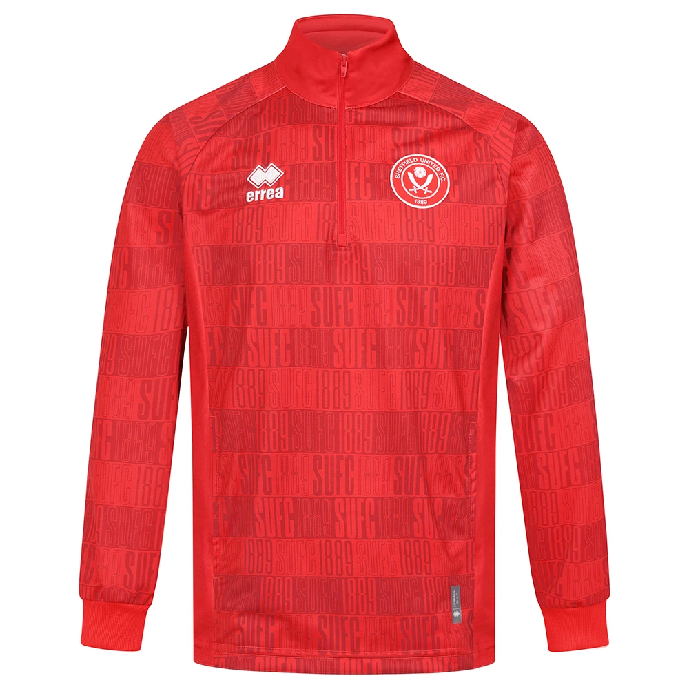 Adult Warm Up 1/4 Zip 23 R/W 4 Adult Warm Up 1/4 Zip 23 R/W - Image 2