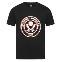 Junior Mono Crest Tee Black -Club Sport Wear Shop 6444 21